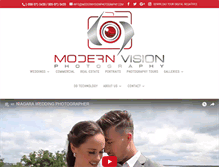 Tablet Screenshot of modernvisionphotography.com